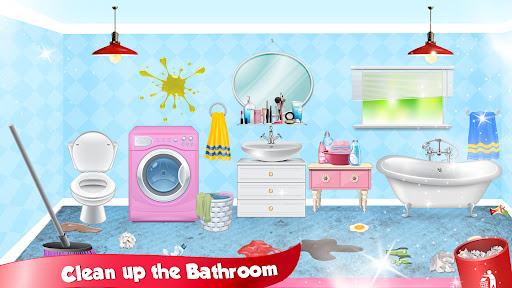 Screenshot Girl Doll House Design & Clean