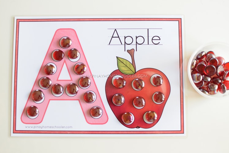 FREE Letter A Dot and Tracing Activity Sheets