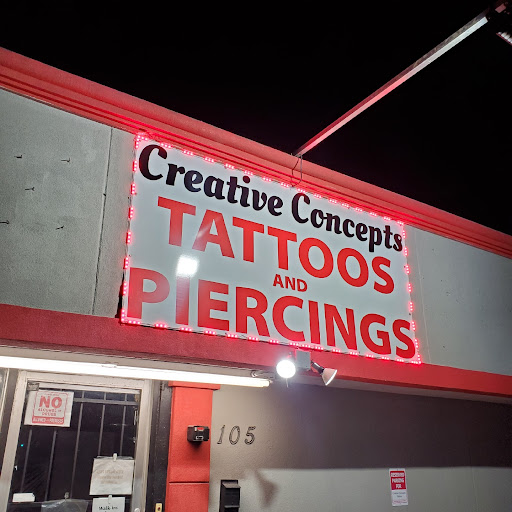 Creative Concepts Tattoos and Piercings logo