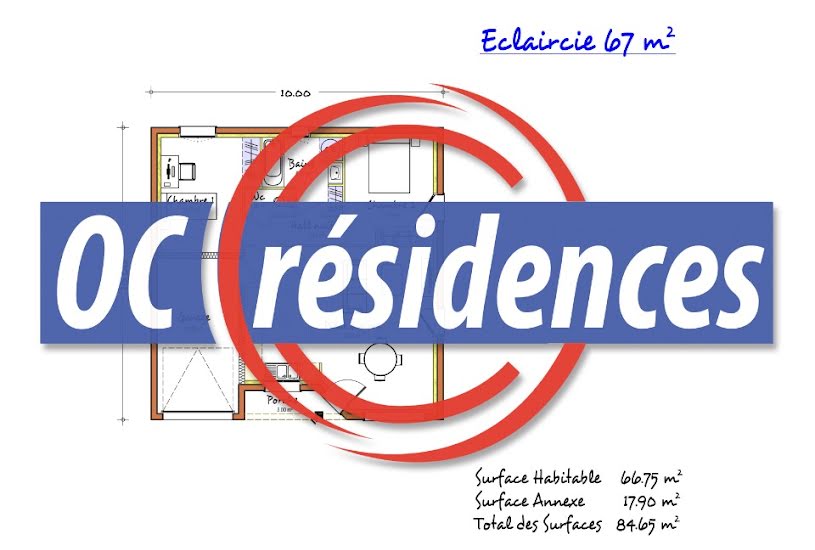  Vente Terrain + Maison - Terrain : 400m² - Maison : 67m² à Rieux-Minervois (11160) 