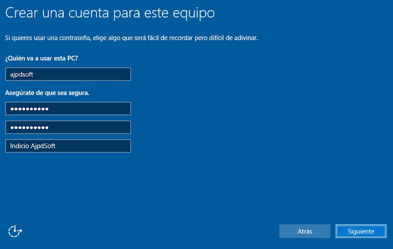 Instalar sistema operativo Microsoft Windows 10 en equipo nuevo