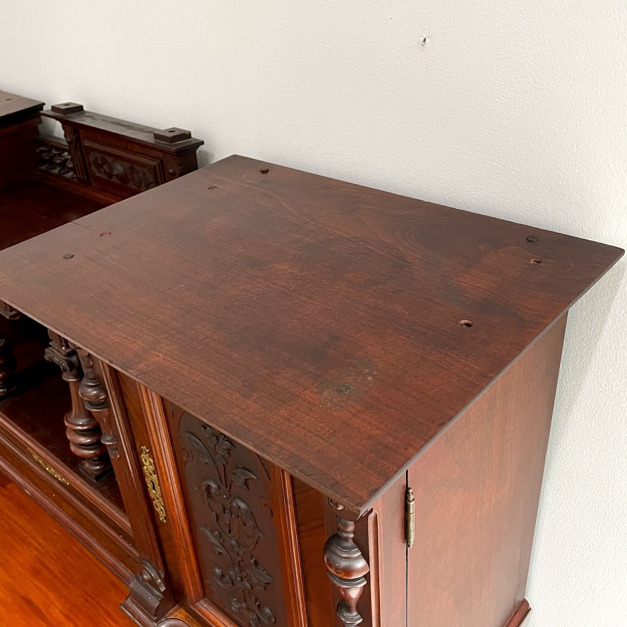 Eastlake Mahogany Desk