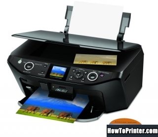 Reset Epson RX595 printer use Epson reset software