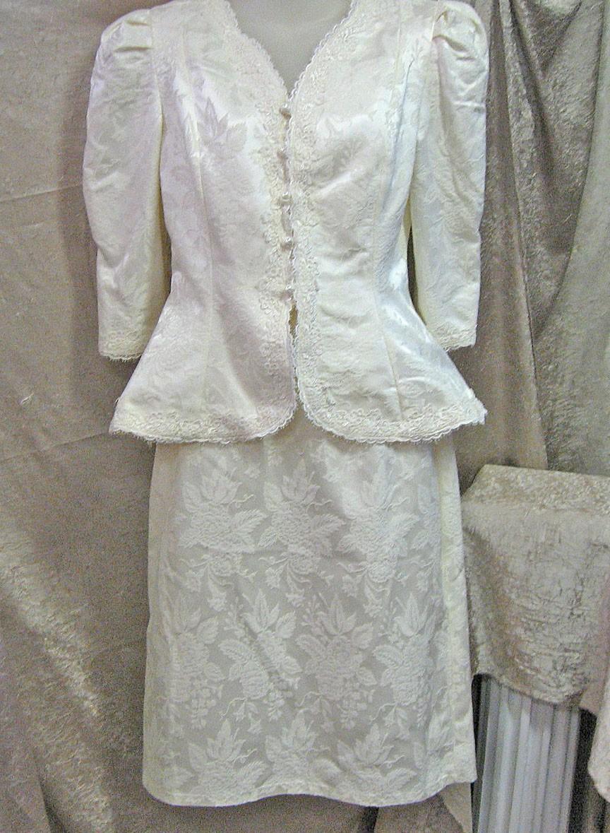 Vintage Wedding Suit Cashet by