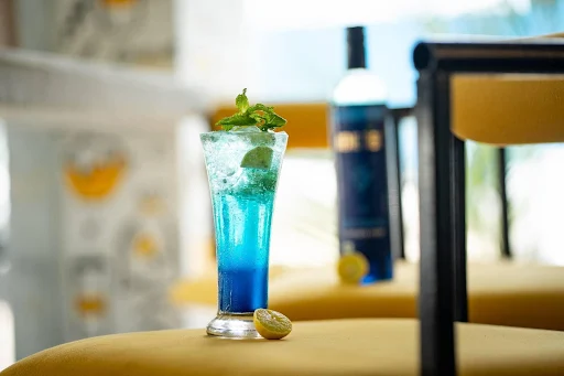 Cold Blue Mocktail