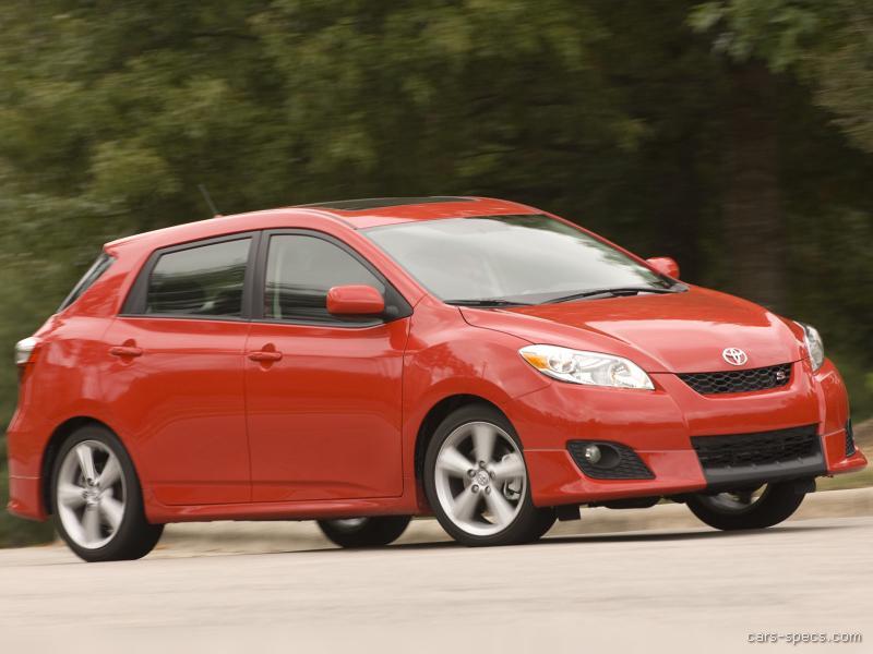 2008 Toyota Matrix Hatchback Specifications Pictures Prices