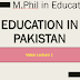 Meaning of Education | Education in Pakistan | M.phil in Education