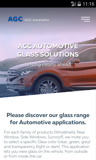 AGC Automotive EU Glass Range