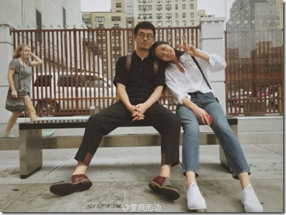 Liu Wen 刘雯 X White Sneakers