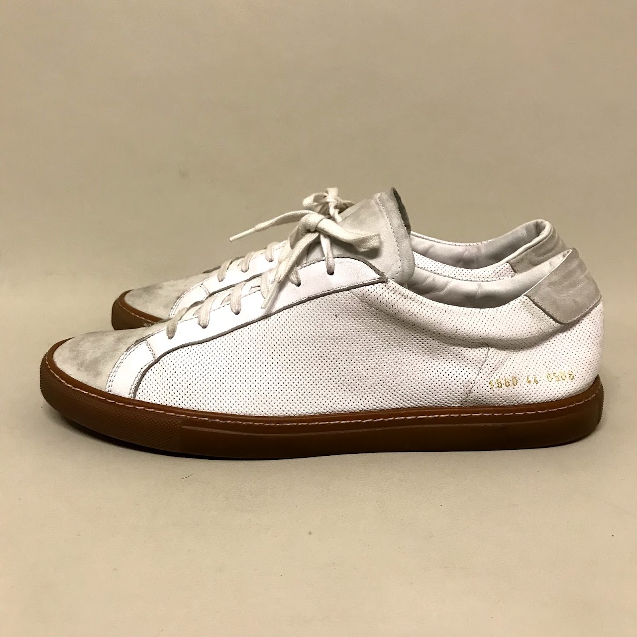 Common Projects White Lace Ups