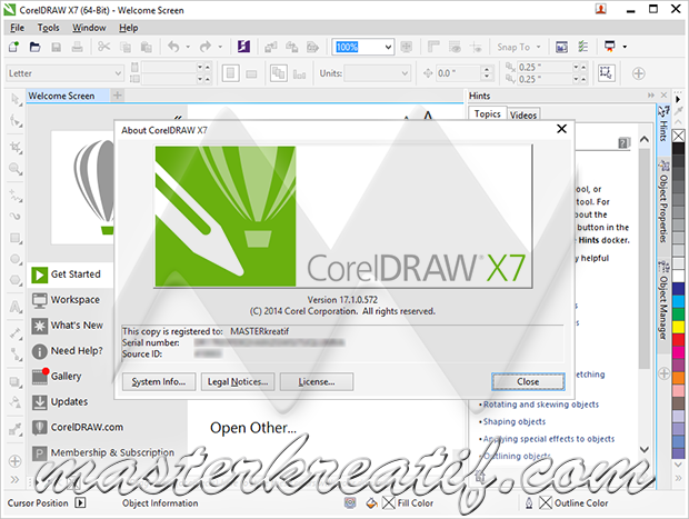 CorelDRAW Graphics Suite X7 Full Keygen | MAZTERIZE