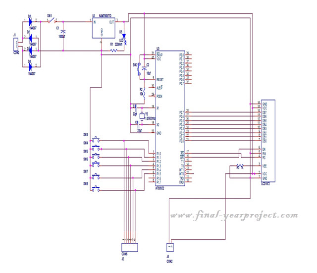 Microcontroller Based College Automation System Free Final Year Project S