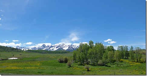 heading northeast on Colorado highway 62