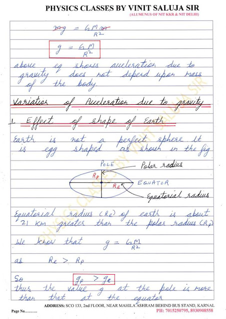 Class 11 handwritten notes