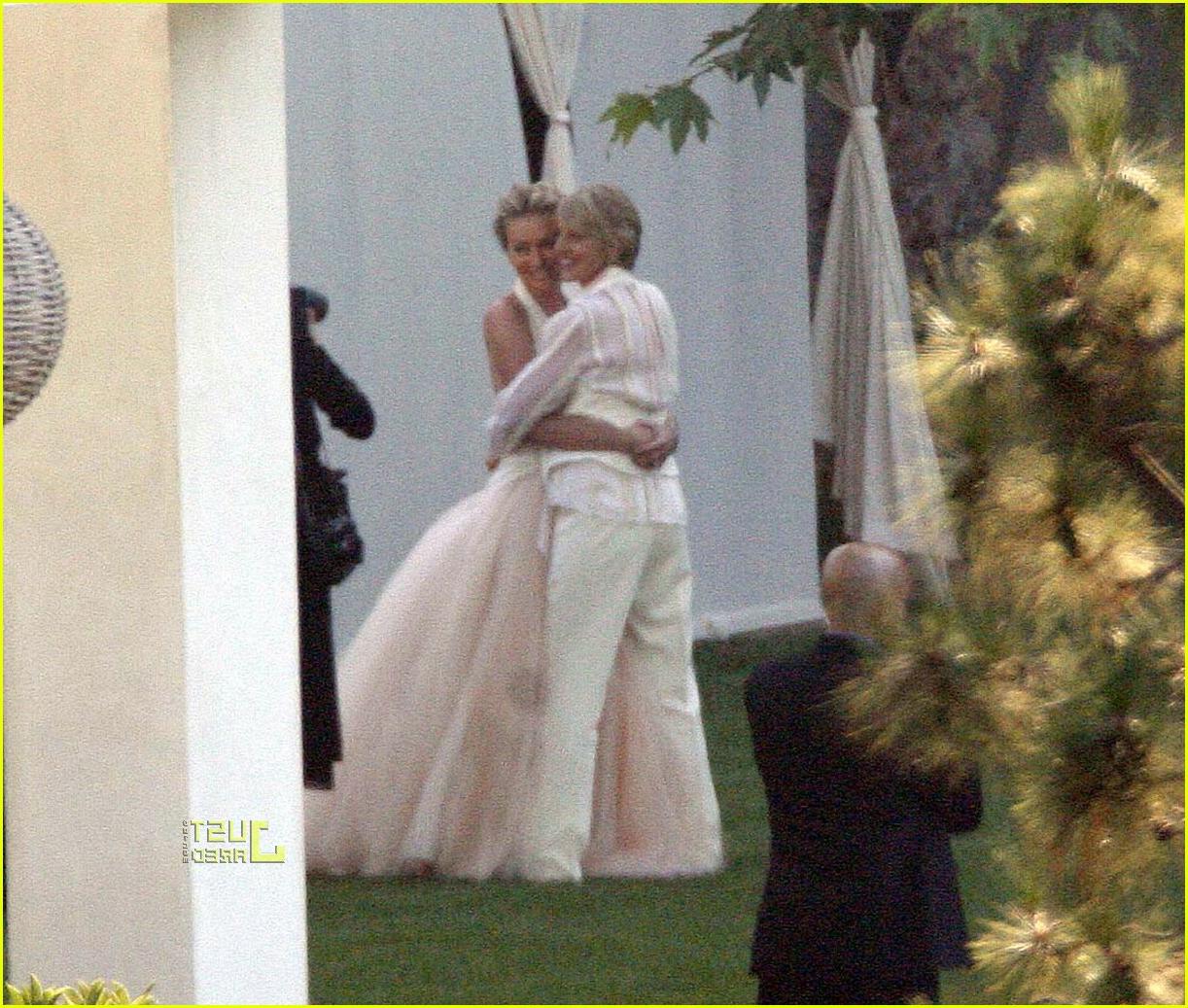 ellen degeneres wedding