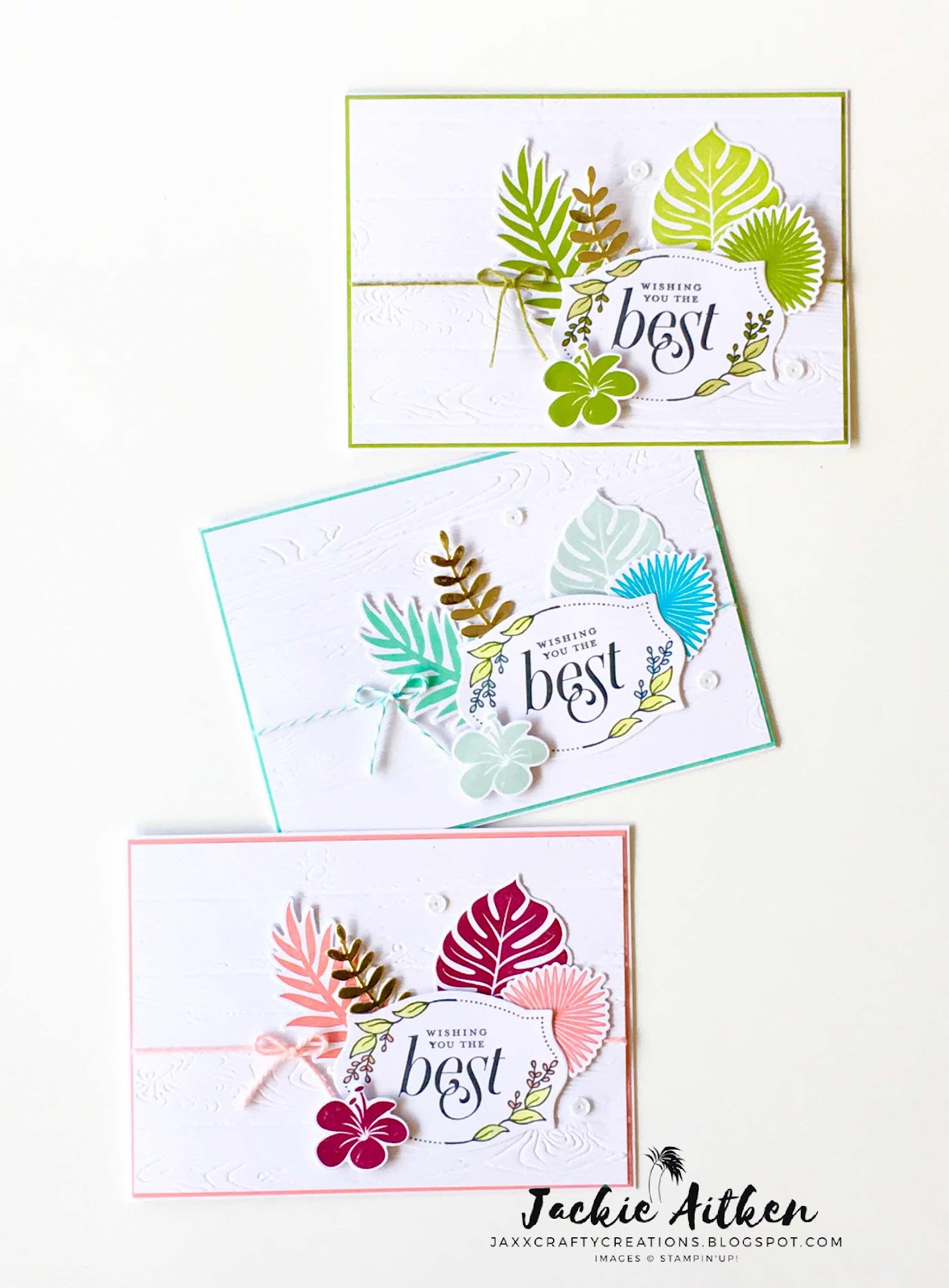 stampin up, tropical chic, floral frames