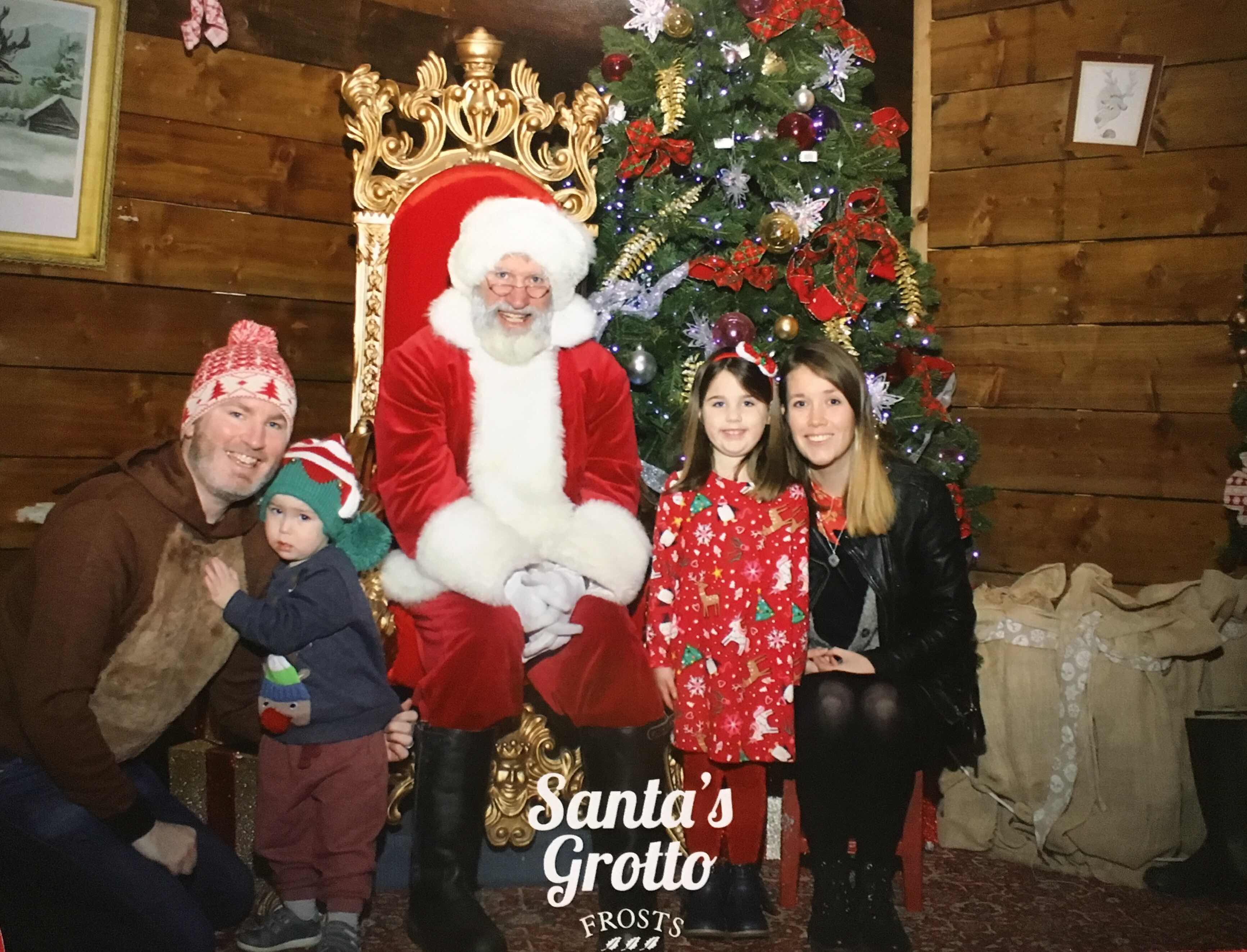 Photo with Father Christmas