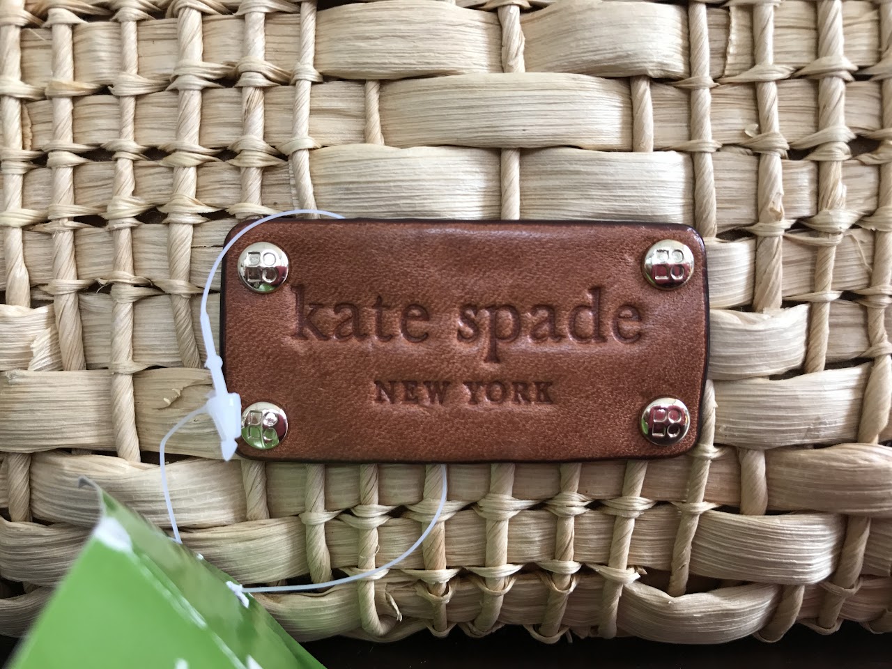 Kate Spade Raffia Clutch