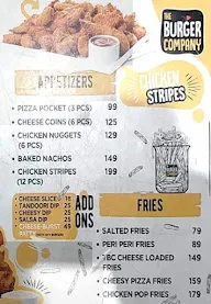 The Burger Company menu 7