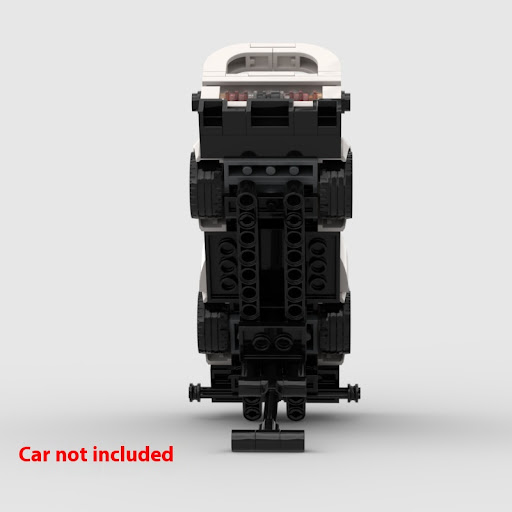 Title 5, Small Particle Moc Creative City Car Racing Bra...