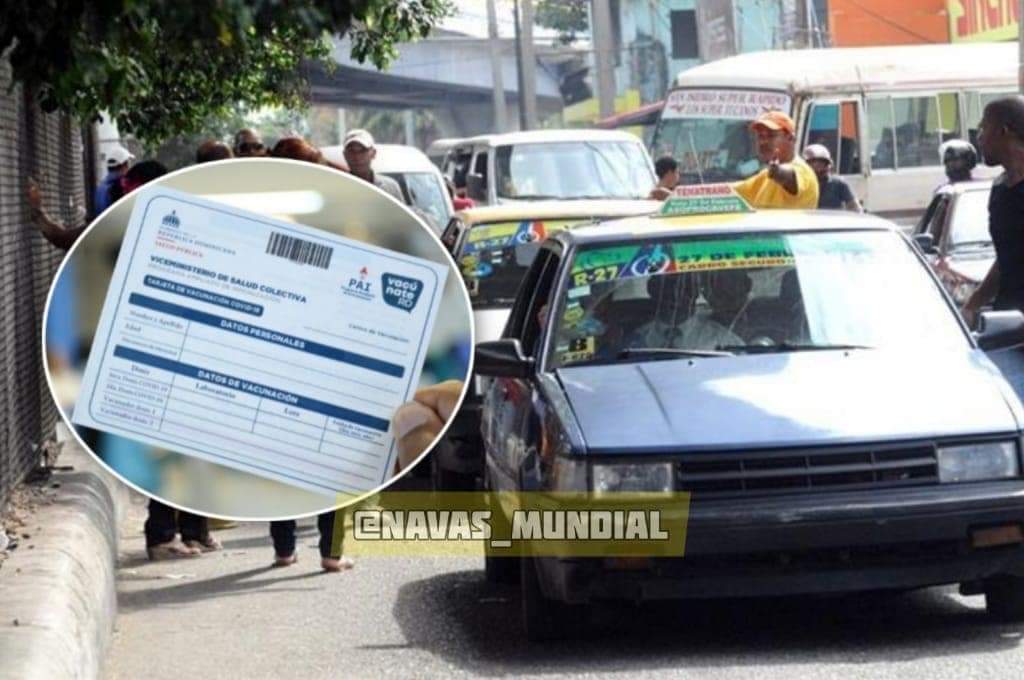 Choferes del transporte público que no se vacunen, no podrán laborar.