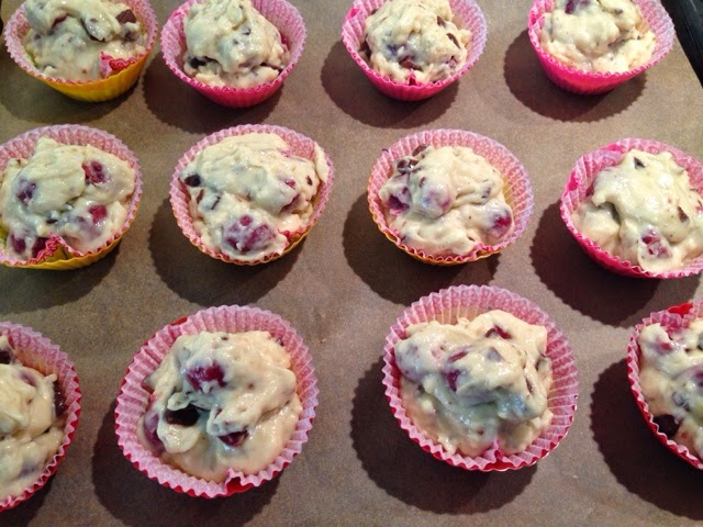 olles *Himmelsglitzerdings*: Kirsch-Joghurt Muffins - Handgemacht von ...