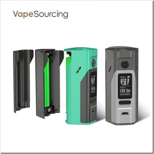 2 129 thumb%25255B2%25255D - 【MOD】18650を2本と3本で切り替え可能な「Wismec Reuleaux RX2/3 200w TC Box Mod」「Smok XCUBE Ultra 220W Bluetooth TC Mod」ほか