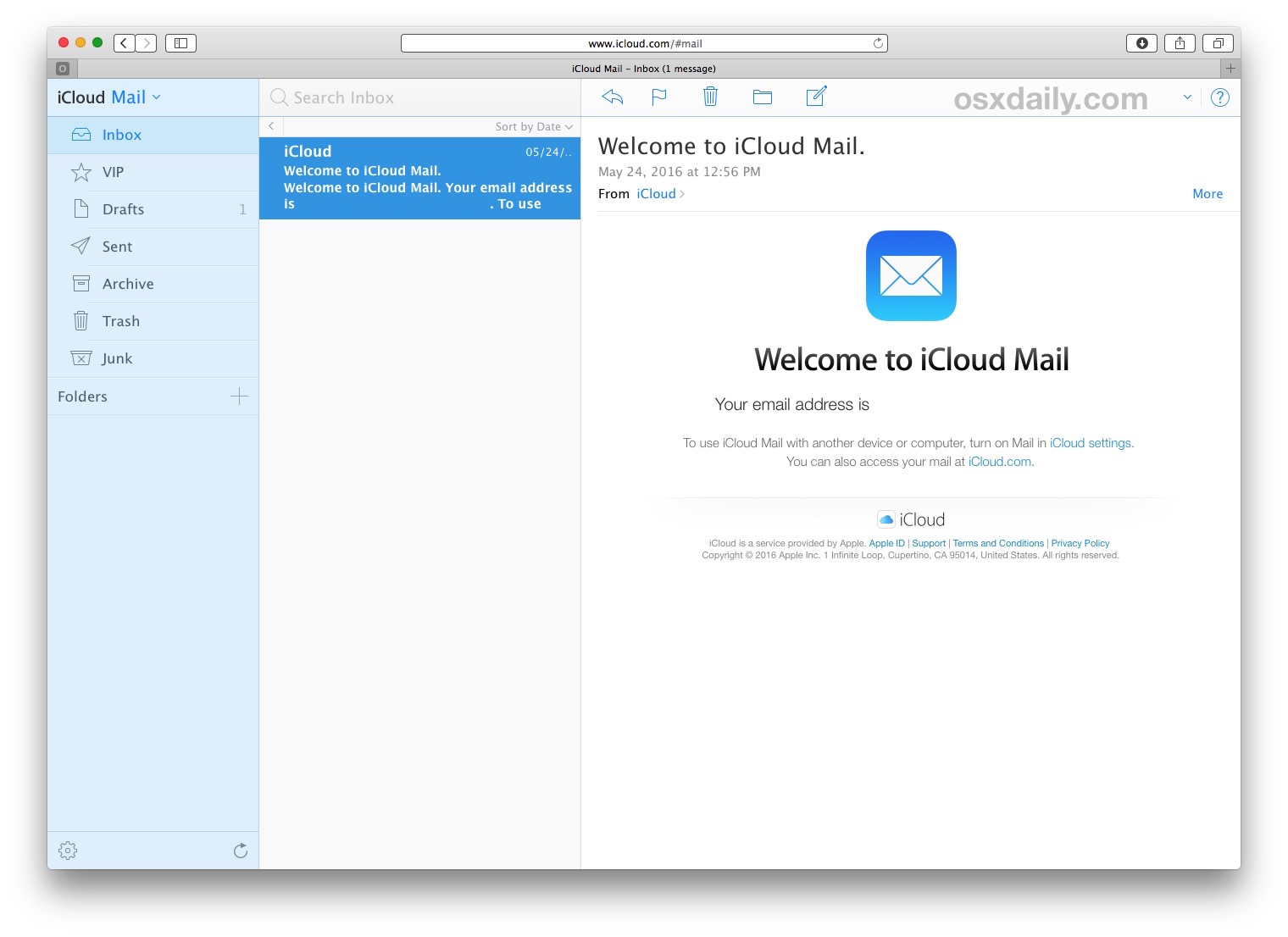 Hướng dẫn đăng ký và sử dụng tài khoản iCloud Mail