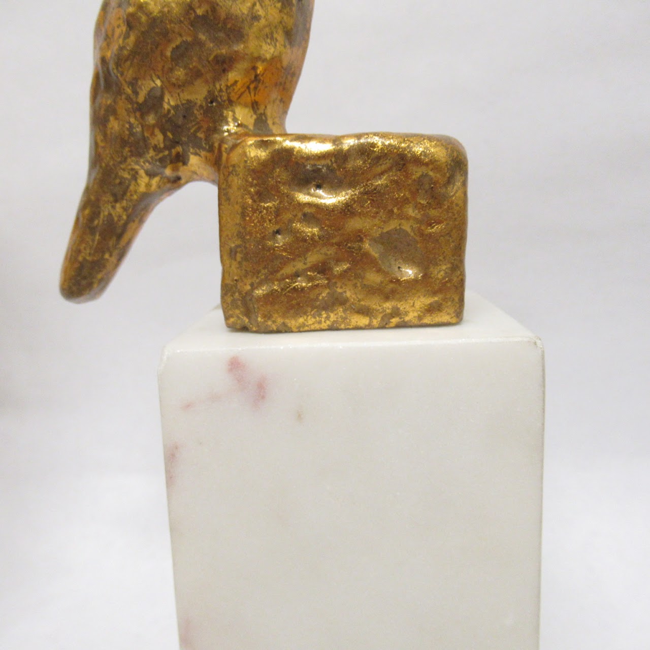 Gilt & Stone Bookends