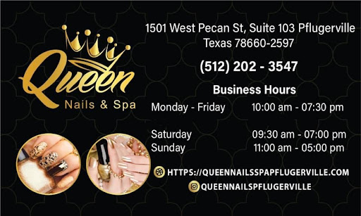 QUEEN NAILS & SPA logo