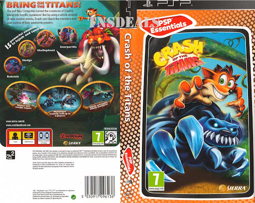 Crash Of The Titans PPSSPP Iso