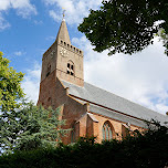 Den Burg's large church in Texel, Netherlands 