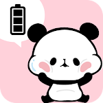 Cover Image of ดาวน์โหลด Mochimochipanda Battery Widget 1.0.7 APK