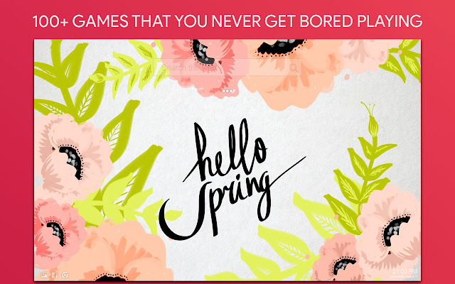 Hello Spring Wallpaper HD Custom New Tab