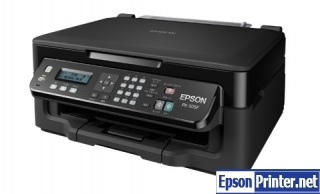 Reset Epson PX-505F printer by Epson reset software