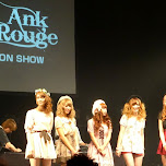 Ank Rouge fashion show in Shibuya, Japan 