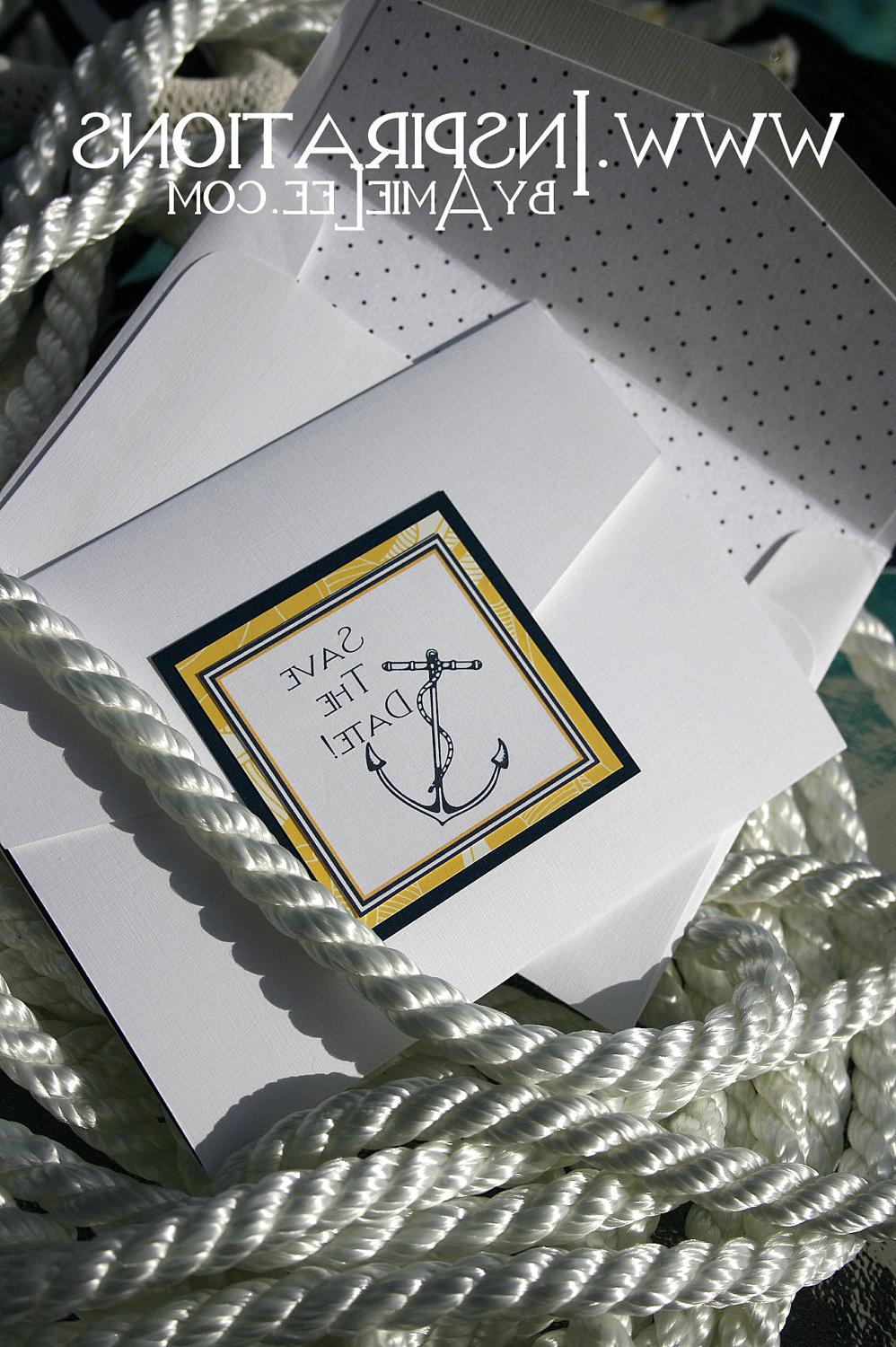 Nautical Save the Date