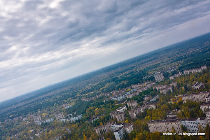 зона отчуждения. припять