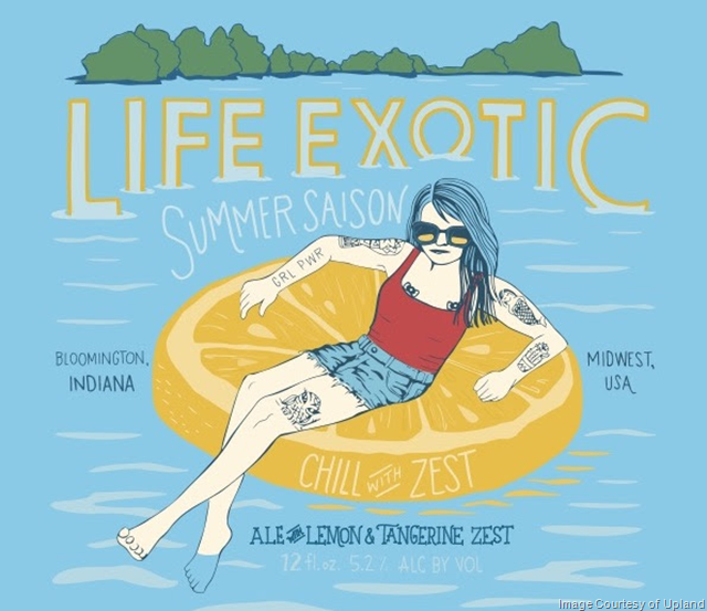 Upland Releases New Citrus Life Exotic Saison