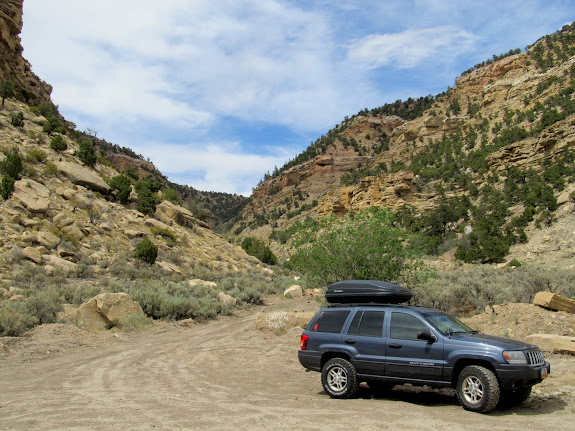 2014 photo at the bottom of the Peerless tram grade