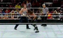 ME : Dean Ambrose vs. CM Punk - Last Man Standing Match Kendostick3