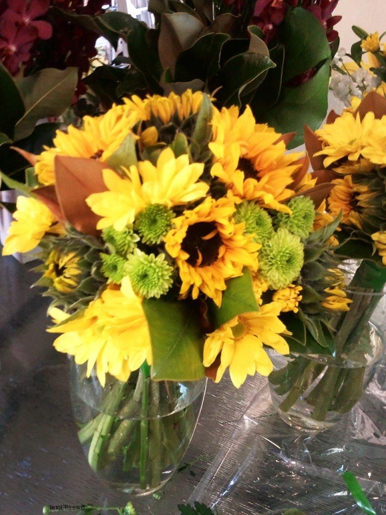 Bridal Bouquet of Sunflowers