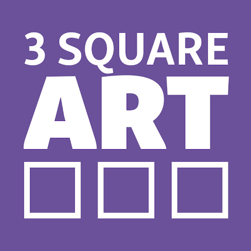 3 Square Art Gallery logo