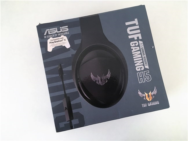 Het ASUS TUF Gaming H5-headsetpakket