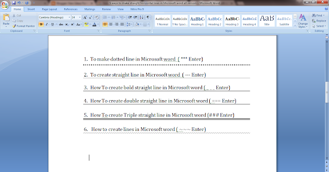 Ms Word Insert Horizontal Line Cibopqe Ms Word Insert Horizontal Line Cibopqe