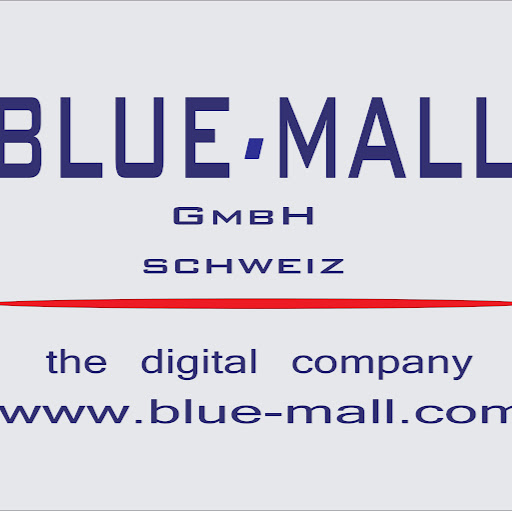 BLUE-MALL GmbH Schweiz/Switzerland/Suisse logo