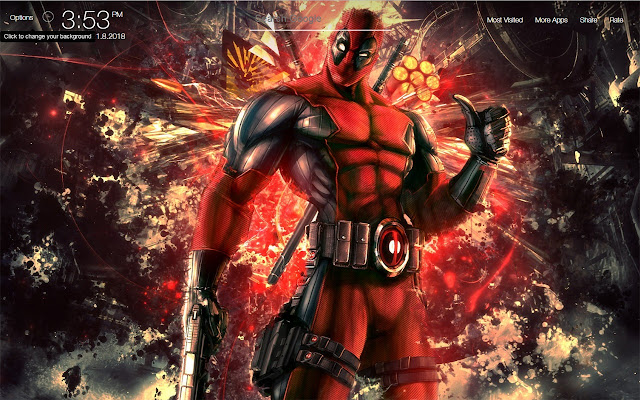 Deadpool Wallpapers FullHD New Tab