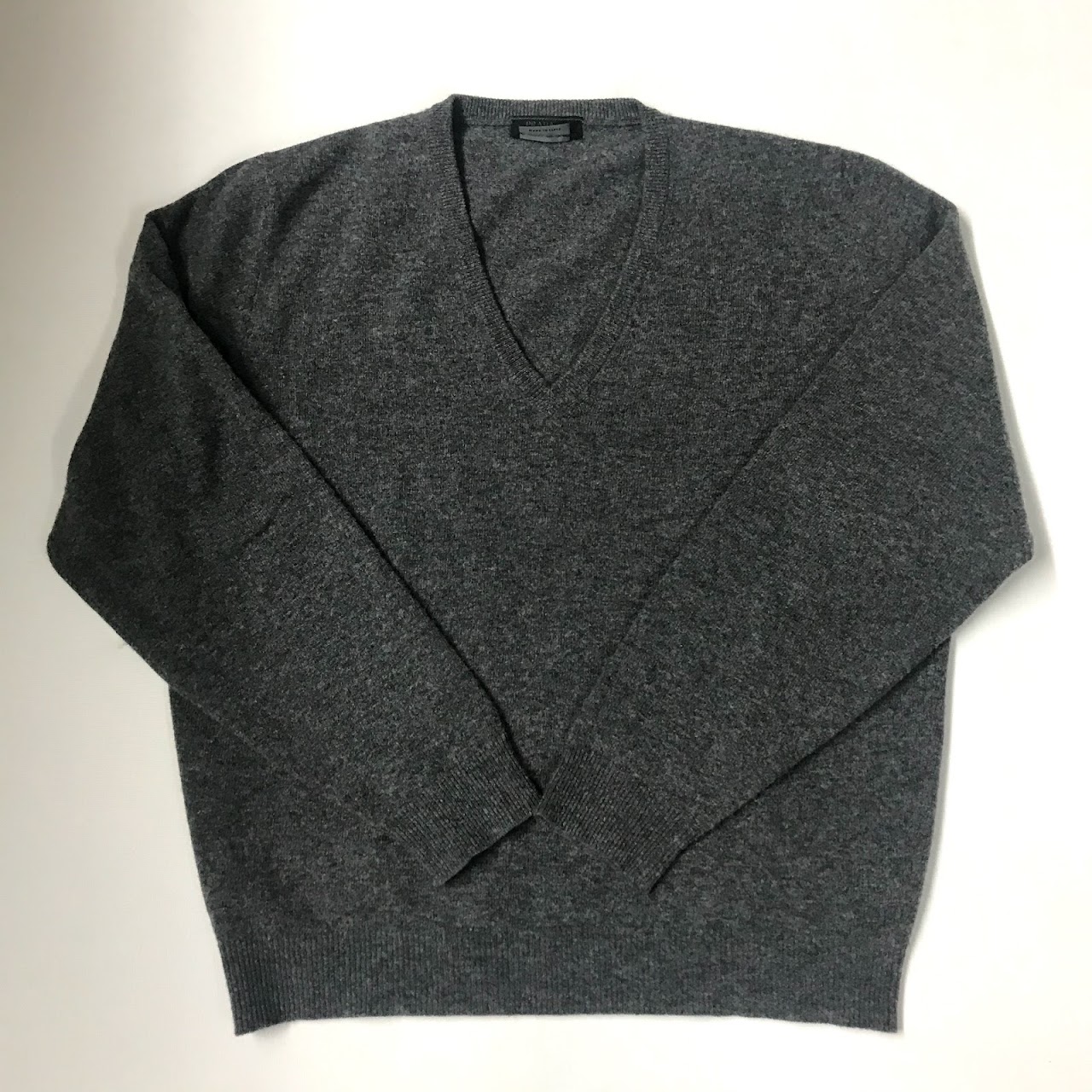 Prada Lambswool V-Neck Sweater