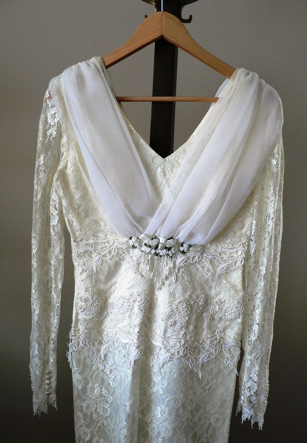 vintage wedding dress ... PRINCESS BEAUTIFUL BRIDE dress .