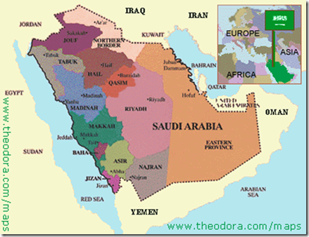 Geografi Kerajaan Arab Saudi Pusat Studi Geografi